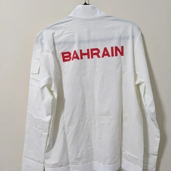 Men's Nike Bahrain International Team Pro Elite Jacket White CI6367-100 Size M - Picture 6 of 9